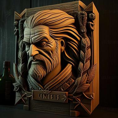 3D model Gwent The Witcher Card Game game (STL)